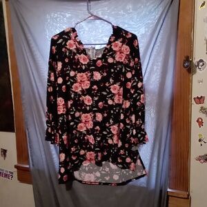Women's 2x flowered shirt
